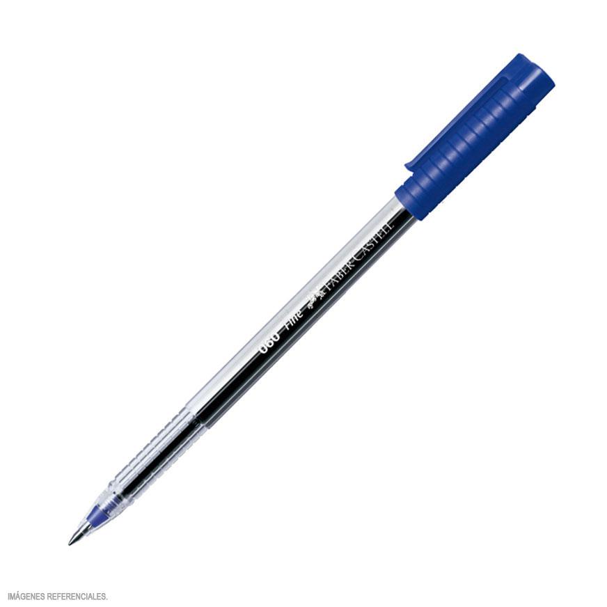 Lapicero M/Faber Castell Fine 062 Azul 