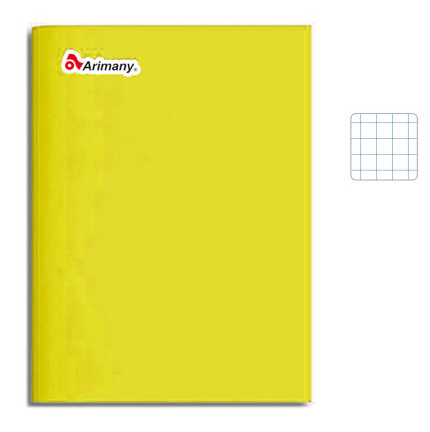 CUADERNO PASTA DURA DE 100 HOJAS CUADROS