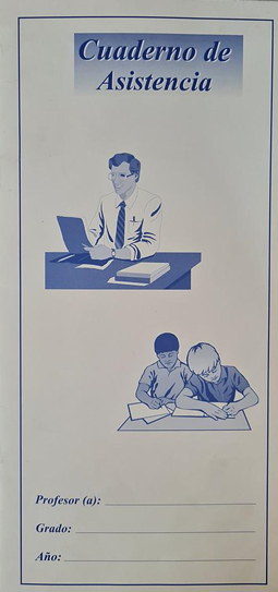Cuaderno De Asistencia largo