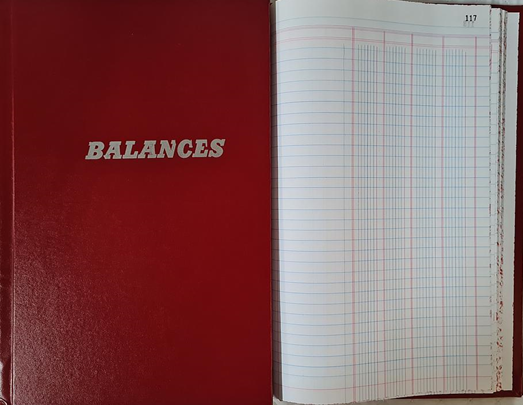 Cuaderno Pasta Dura De 4 Columnas