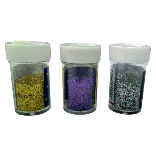 Frasco Diamantina Varios Colores 